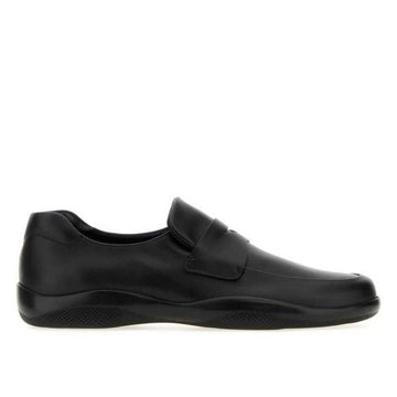 Prada Toblack Leather Loafers 159751078 [P]