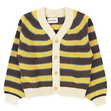 BOBO CHOSES Kinder BC Streifen Cardigan (Braun) B126AC115 721 153843988 [P]