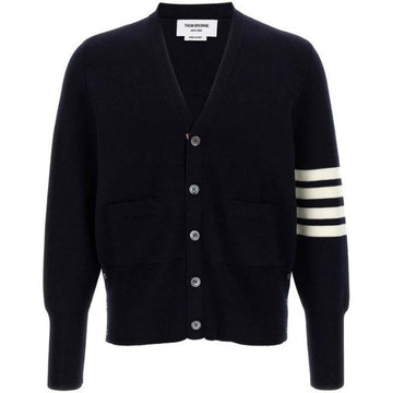 Thom Browne Wool 4-Bar V-Neck Cardigan 159751158 [P]