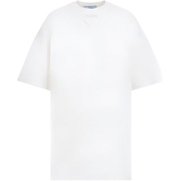 Prada Triangle Logo Short Sleeve T-Shirt 156606610 [P]