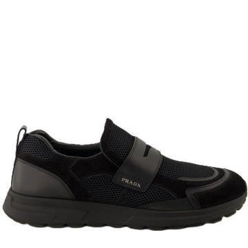 Prada 26FW Frac Sneakers Mesh & Leather (2DE163 3ZM0 F0002) 159751649 [P]