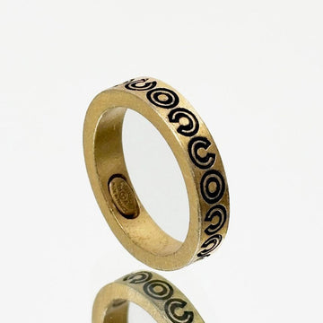 CHANEL Coco Mark Gold Logo Ring Größe 15 5VCHA16166 149157039 [P]