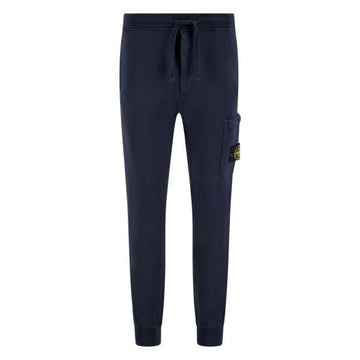 STONE ISLAND オーガニックコットンフリーススリムフィットカーゴポケットジョガー 157087607 [P]