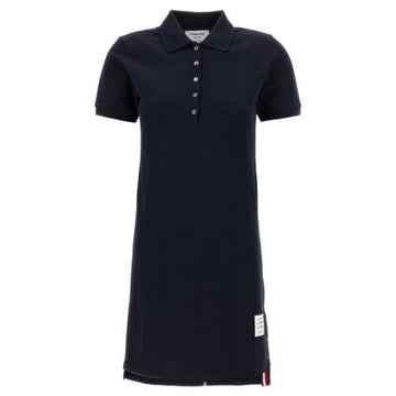 Thom Browne Classic Piqué Stripe Polo Dress (FJD027A 00050 415) 156570587 [P]