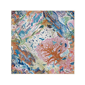 Hermes Rewilding Nature Silk Scarf 90 159753369 [P]