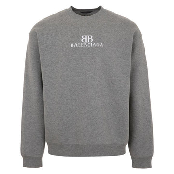 BALENCIAGA ロゴ コットン ラウンドネック マンツーマン 818422 T3368 1380 149858740 [P]