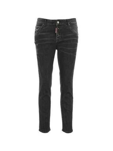 Dsquared2 Black Denim Detail Cool Girl Jeans 133018252 [P]