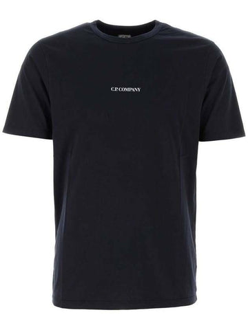 CP Company Jersey Garment Dyed Logo T-Shirt 133020924 [P]