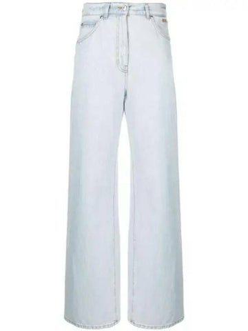 MSGM Light Denim Logo Pants 133039908 [P]