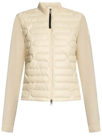 Moncler Logo Patch Padded Cardigan 133041929 [P]
