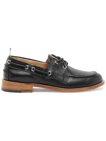 Thom Browne Vachetta Calf Leather Boat Shoes 133071735 [P]