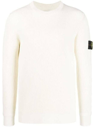 STONE ISLAND フルリブウールクルーネックニットレギュラーフィット7915553C2 V0099 133075236 [P]