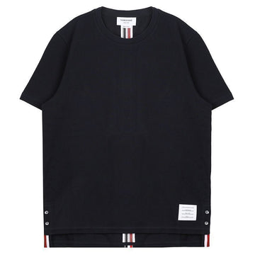 Thom Browne Relaxed Fit Center Back Stripe T-Shirt MJS056A 00050 415 142313636 [P]
