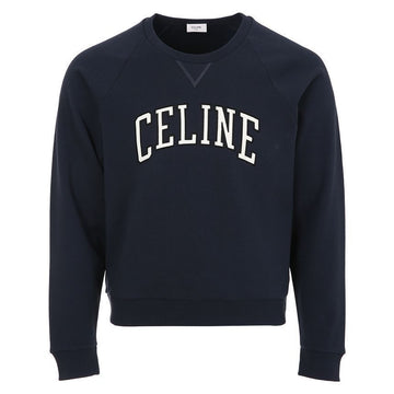 Celine 25FW RY0HD670Q FZD6 Logo Regular Cotton Fleece Sweatshirt 149083111 [P]