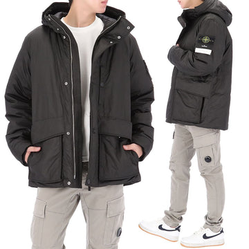 STONE ISLAND ポリナイロンCIREフードジャケット 159761291 [P]