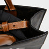 CELINE Kleine vertikale Cabas Tote und Umhängetasche Tan 156514576 [P]