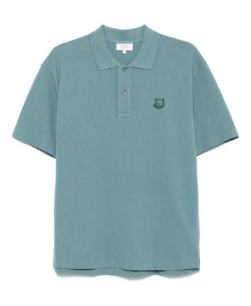 MAISON KITSUNE Bold Fox Head Patch Comfort Polo T-Shirt 151061474 [P]