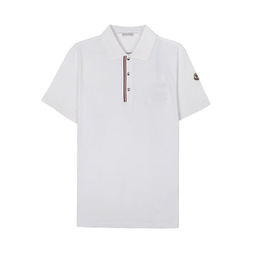 Moncler Chest RWB Polo Shirt White L 159697506 [P]
