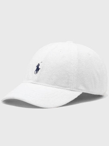 Polo Ralph Lauren Cotton Terry Pony Logo Cap 151072868 [P]