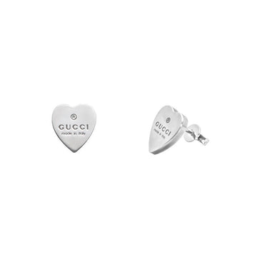 GUCCI トレードマーク ハート シルバー イヤリング 47779352 [P]