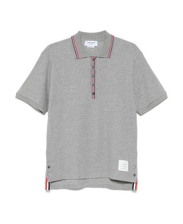 THOM BROWNE コットンワッフルリブカフポロ 151102732 [P]
