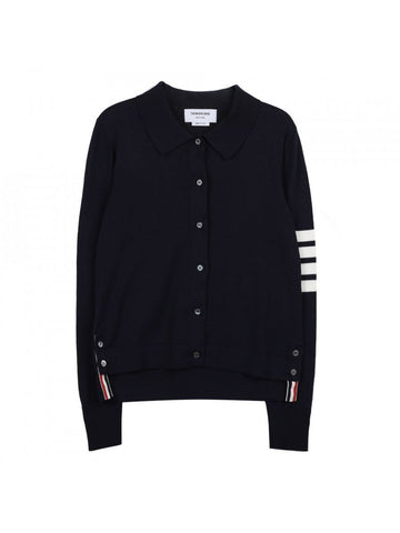 THOM BROWNE 4バー ストライプ コットンシャツ FKL003A Y3036 415 151103280 [P]