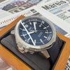 IWC Neu Aqua Timer 42 Blau Zifferblatt Gummi 12345 159533453 [P]