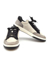 CHANEL Sneaker mit Lettering Grau & Schwarz (G45085) 159765617 [P]
