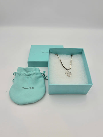 Tiffany & Co Silver Ball Necklace 159765751 [P]