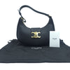 Celine Triomphe Ava Medium Capskin Shoulder Bag Black 114493 157776153 [P]