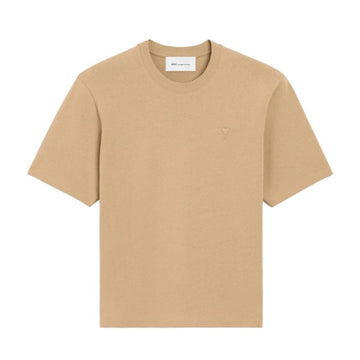 AMI Limited Edition Embossed Heart Logo Short Sleeve T-Shirt 157700160 [P]