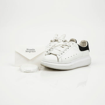 ALEXANDER MCQUEEN オーバーソールスニーカー ホワイト ブラックタブ 159541709 [P]