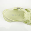 Prada Triangle Logo Rubber Sandals Pistachio Green 159541808 [P]