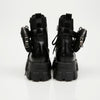Prada Monolith Leather Nylon Boots Black 159542270 [P]