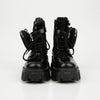 Prada Monolith Leather Nylon Boots Black 159542270 [P]