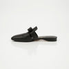 Salvatore Ferragamo Briza Calf Leather Bow Mules Black 159542313 [P]