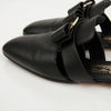 Salvatore Ferragamo Briza Calf Leather Bow Mules Black 159542313 [P]