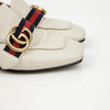 Gucci Mid Heel Leather Loafer Ivory 159542394 [P]