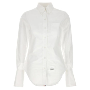 Thom Browne Pointed Collar French Cuff Shirt White FLL030A 03634 100 58088776 [P]