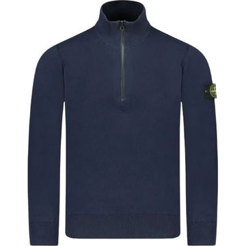 STONE ISLAND ソフトオーガニックコットンハーフジップスウェットシャツ 150693395 [P]