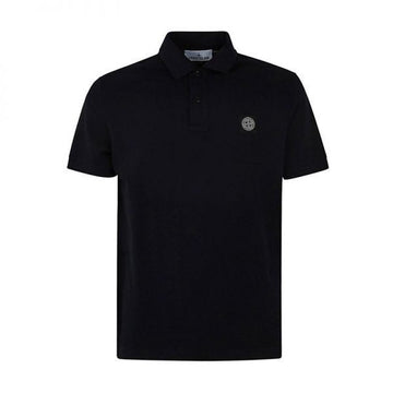 Stone Island Stretch Cotton Pique Short-Sleeve Polo Shirt_Slim Fit (80152SC17 A0020) 158136207 [P]