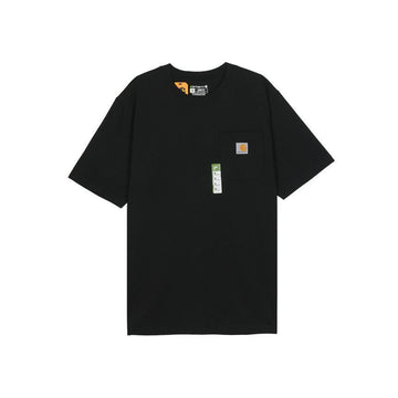 CARHARTT Oversized Heavyweight Regular Short Sleeve Pocket T-Shirt Schwarz K87-BLK 157344629 [P]