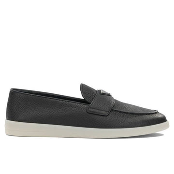 Prada Leather Loafer with Triangle Logo 159823899 [P]