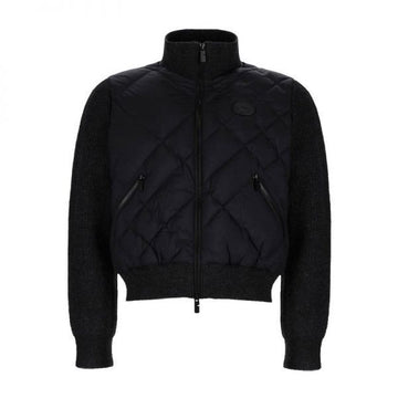 Burberry Check-stitch Nylon and Wool Jacket 159827126 [P]