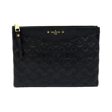 Louis Vuitton Monogram Empreinte Daily Pouch Clutch Black M62937 159846145 [P]