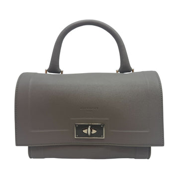 GIVENCHY Mini Schultertasche aus Kalbsleder Grau 159853135 [P]