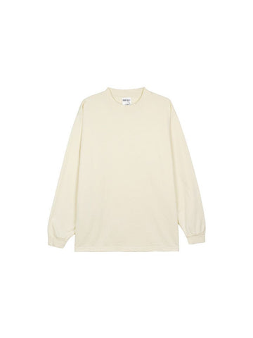 SHAKA WEAR Garment Dye Long Sleeve Cream GDL77 142602519 [P]