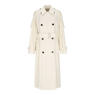 Burberry Long Gabbardine Trench Coat 130017721 [P]