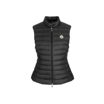 Moncler Igens Logo Patch Padded Vest Black 1A000 87 597YF 999 158346424 [P]