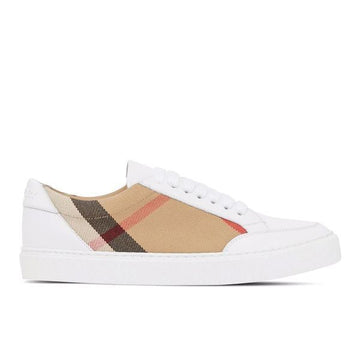 Burberry Check and Leather Sneakers 75821827 [P]